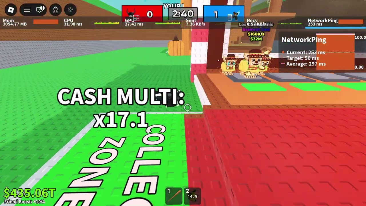 Dueling With My Friend @FeyDaMan In Steal A Brainrot