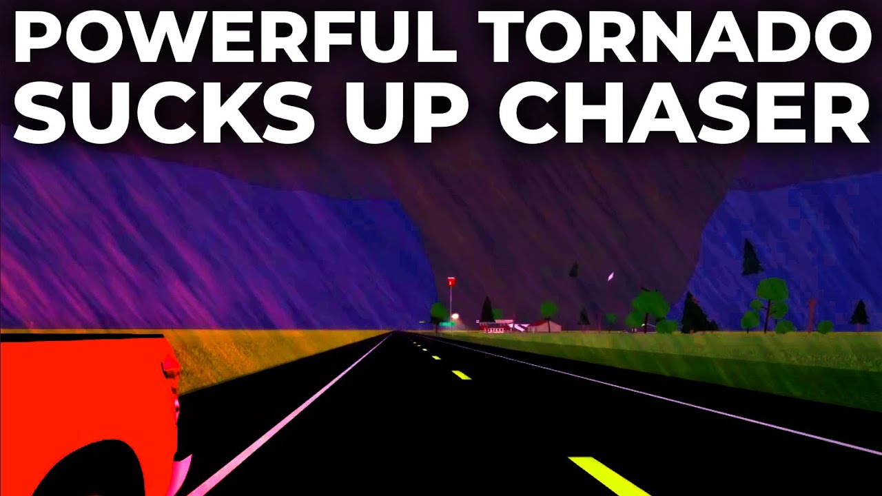 Powerful Tornado Sucks up Storm Chaser! | Twisted | Roblox
