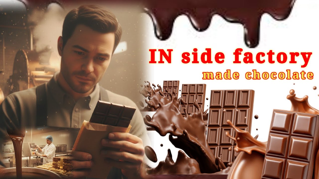 How Chocolate Is Made in Factory 🏭 / manifacturing in chocolate🍫🍫🍫🍫