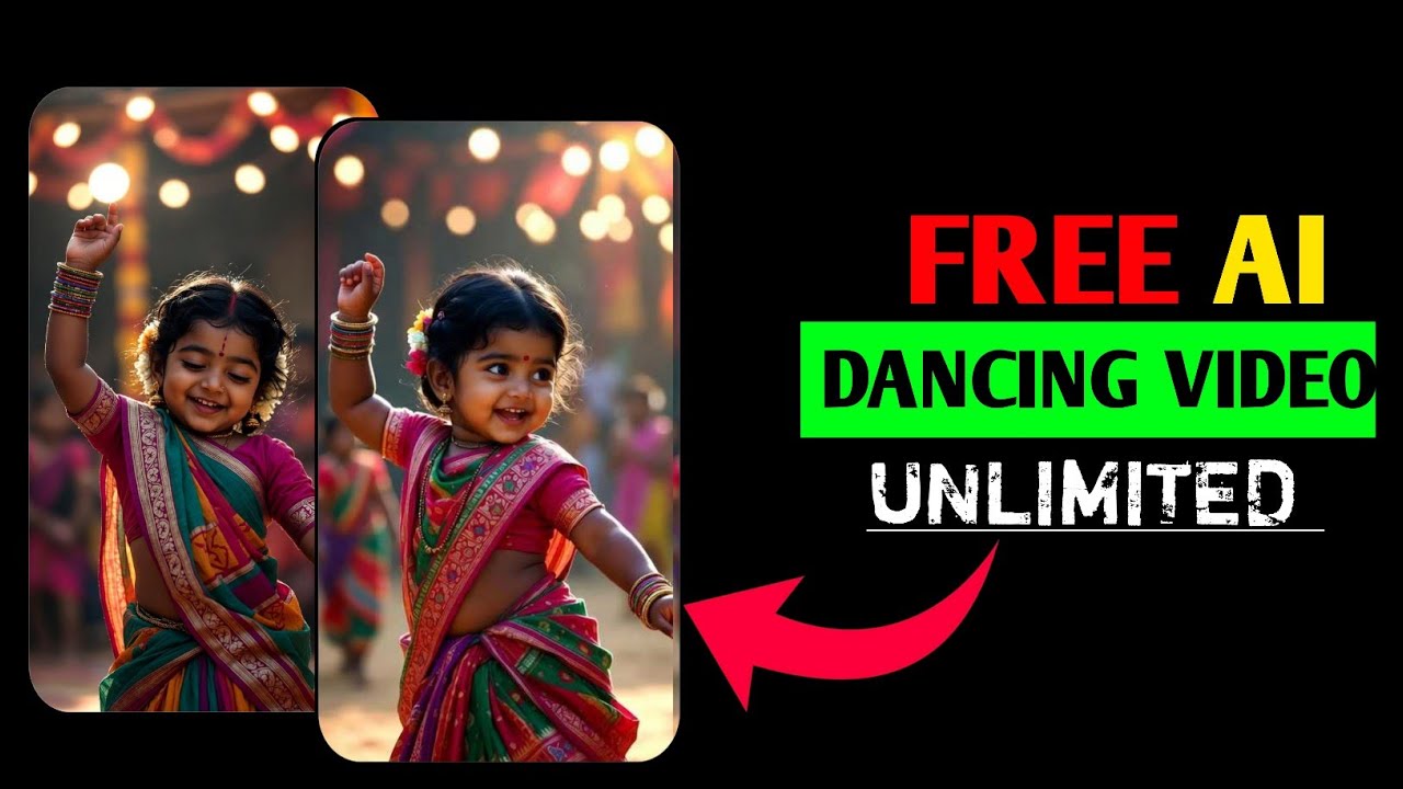 Cute Girl Dance Video Just 30 Second 😱, ai se dancing video kaise banaye 