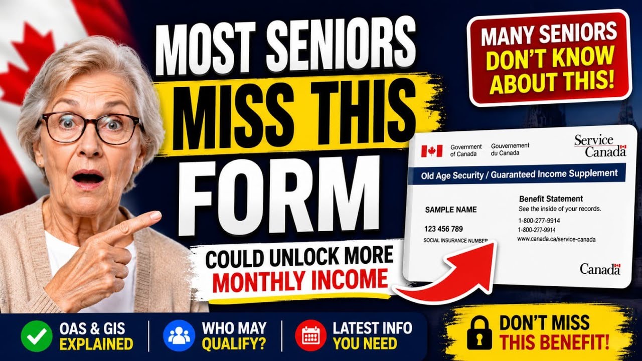 The One Form That Could Boost Your OAS Income (GIS Explained) 