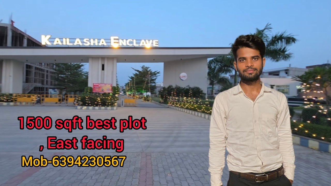1500 sqft best plot in kailasha enclave Sultanpur road lucknow/ lucknow property/ LDA RERA 