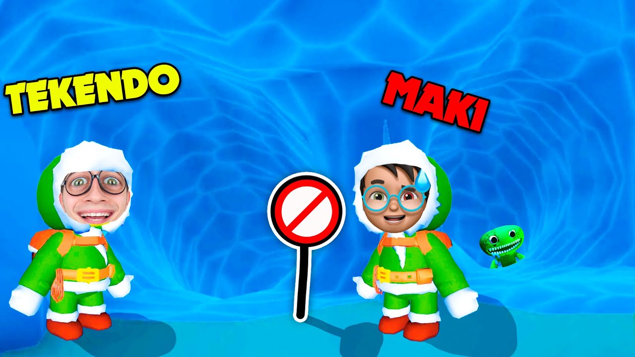 Perdidos ⚠️☃️en el hielo (no elijas el camino equivocado) en Wobbly Life con Tekendo