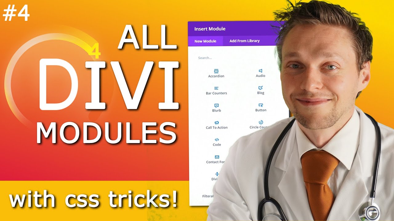 All Divi Modules Overview incl. CSS Tricks - Part 4