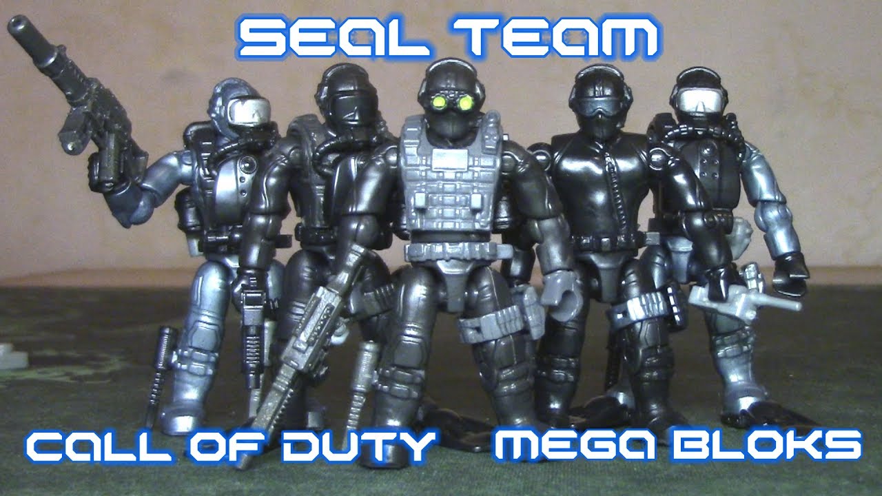 MEGA BLOKS - Call of Duty - Seal Team (Обзор игрушек)