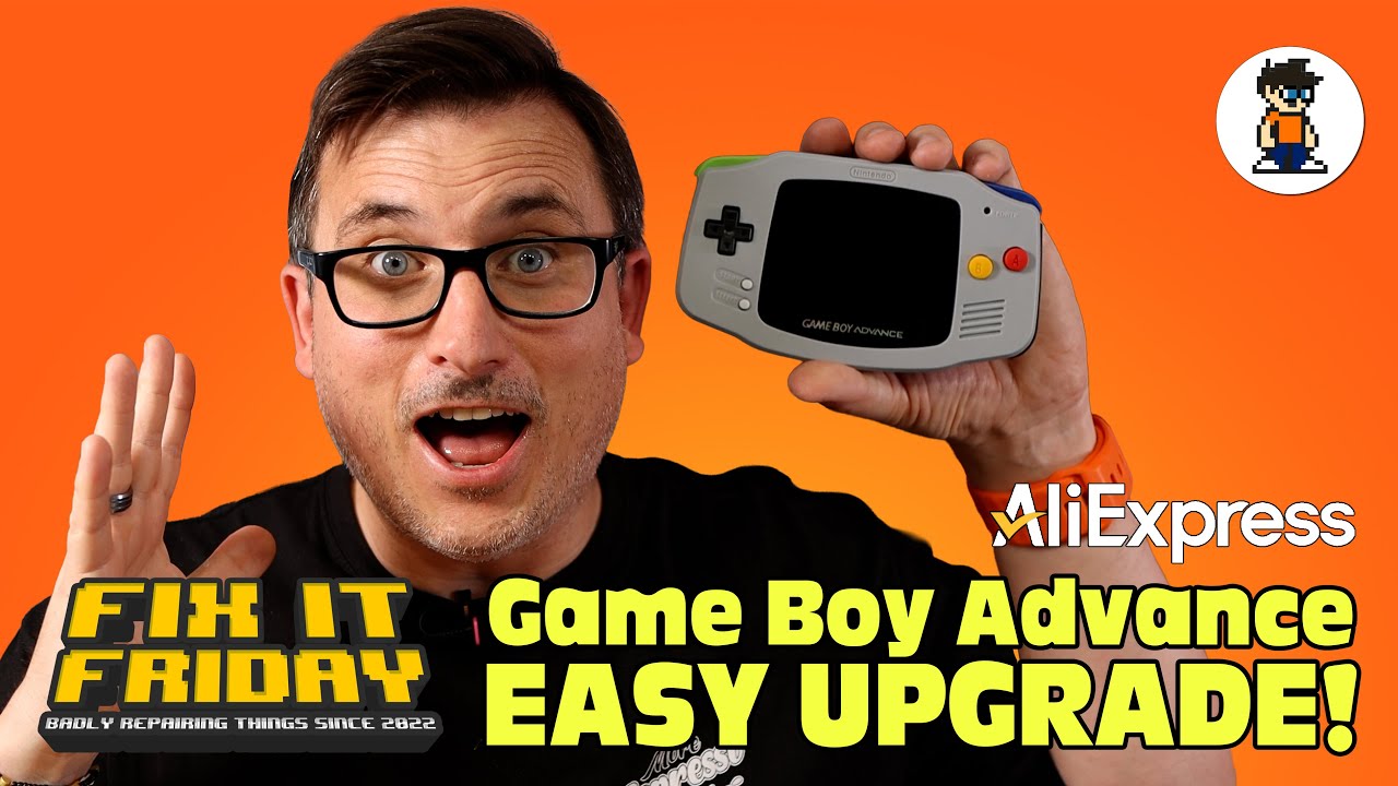 ПРЕОБРАЗУЙТЕ свой Game Boy Advance — модифицируйте экран и переделывайте корпус Hispeedido V5 IPS