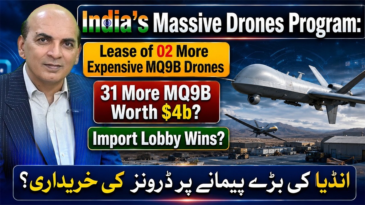 Why Is India Leasing Drones It's Already Buying? The MQ-9B Scandal Explained