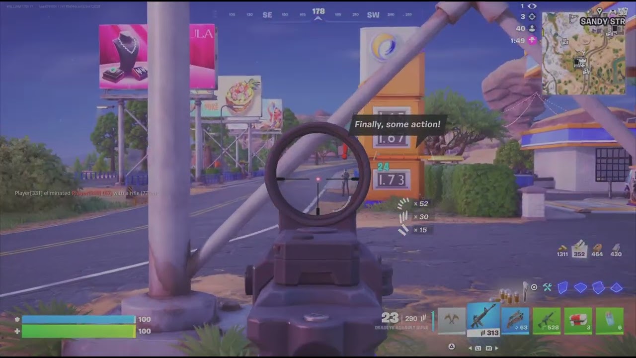 Fortnight solos win