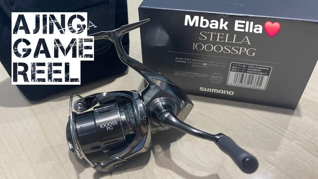 REVIEW ALAY & SOTOY SI CANTIK MBAK ELLA🩷 || SHIMANO STELLA 1000 SSPG 2022