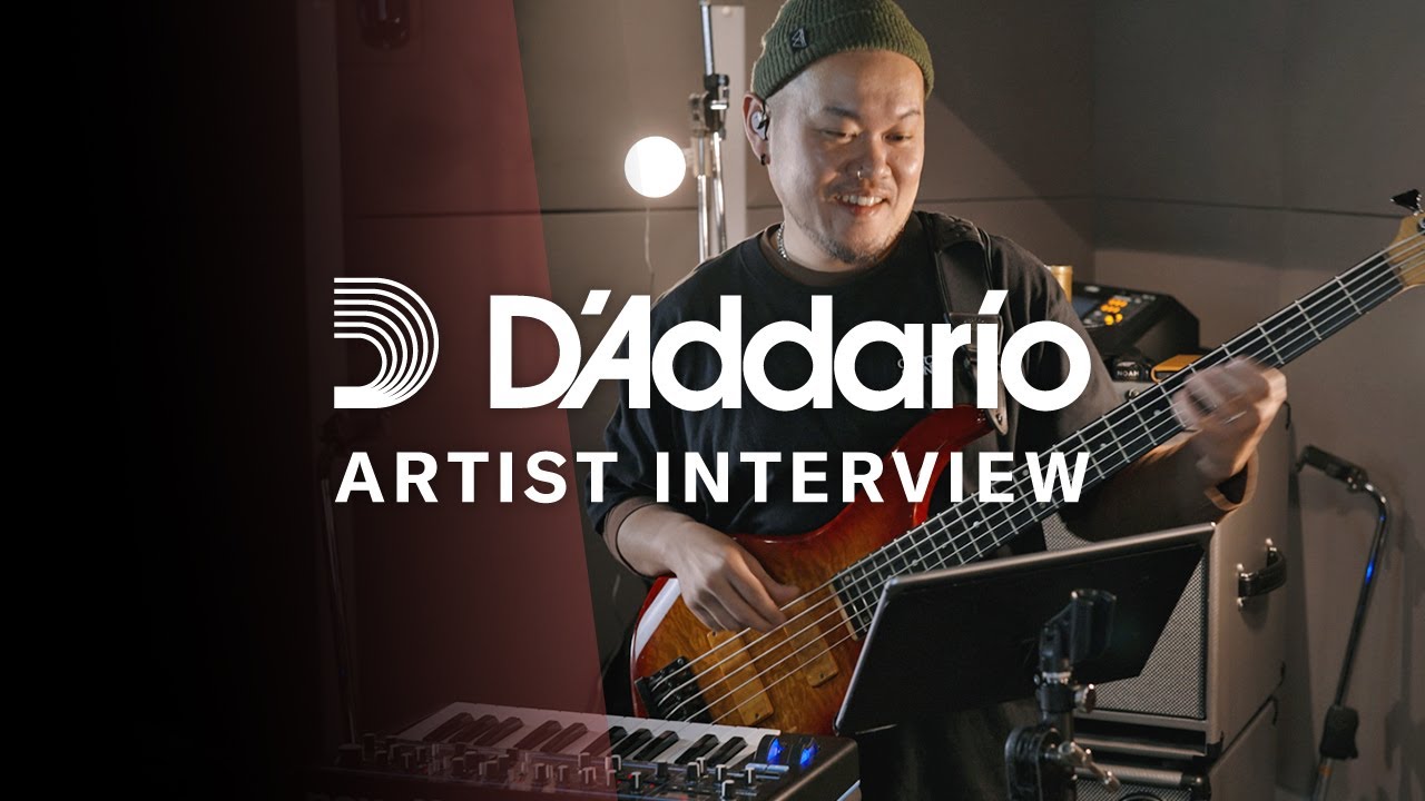 D'Addario アーティストインタビュー with 堀井慶一　//　D'Addario Artist Interview with Keiichi Horii