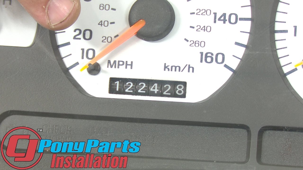 Fix That Broken Odometer! Mustang Odometer Gear Repair Kit 1994-1998 Installation