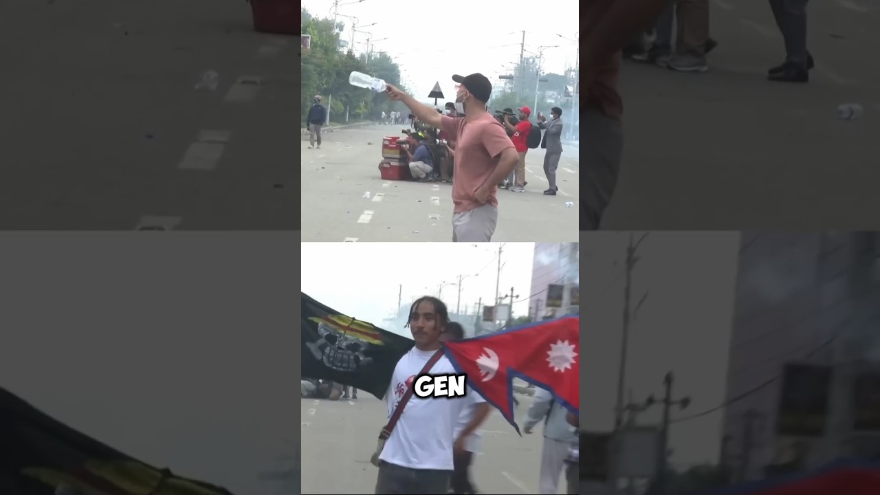 Nepal on Fire: Gen Z Protests with One Piece Flag | Parliament Burned, PM Resigns