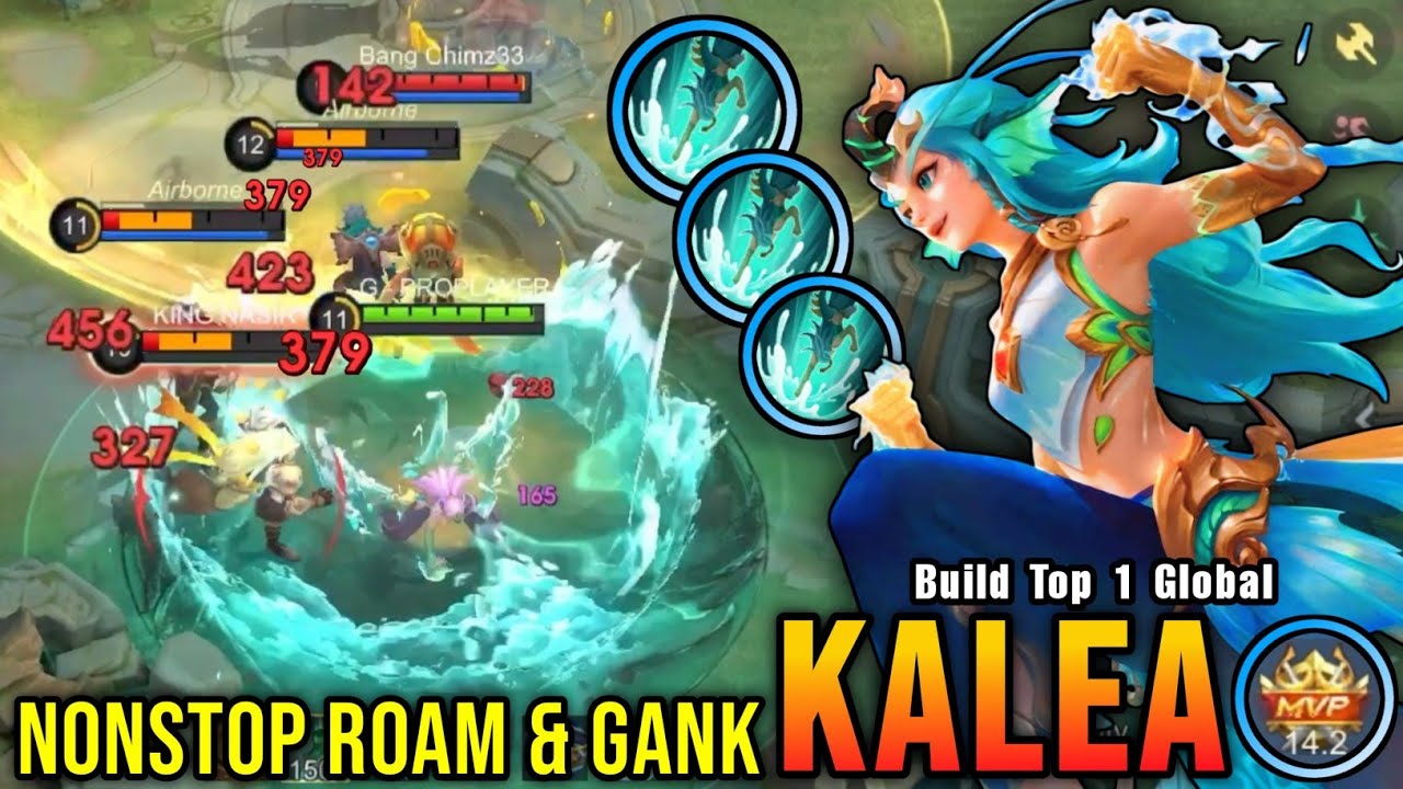 MVP 14.2 Points Kalea NonStop Roaming & Ganking!! - Build Top 1 Global Kalea ~ MLBB
