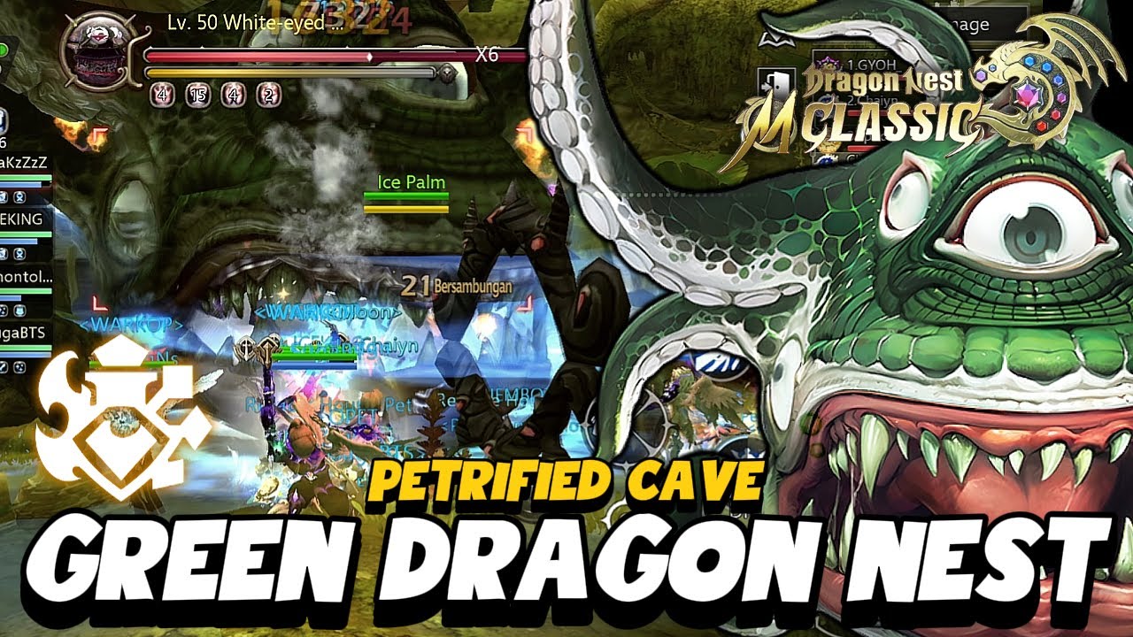 GDN STAGE 2 PETRIFIED CAVE | POV ADEPT GUIDE & GAMEPLAY - Dragon Nest M:Classic