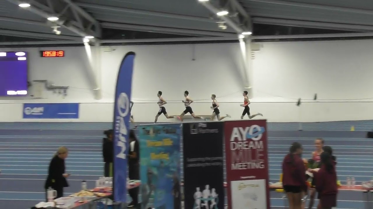 1 mile men A race Ayo Falola Dream Mile and BMC Lee Valley Meeting 4th February 2026