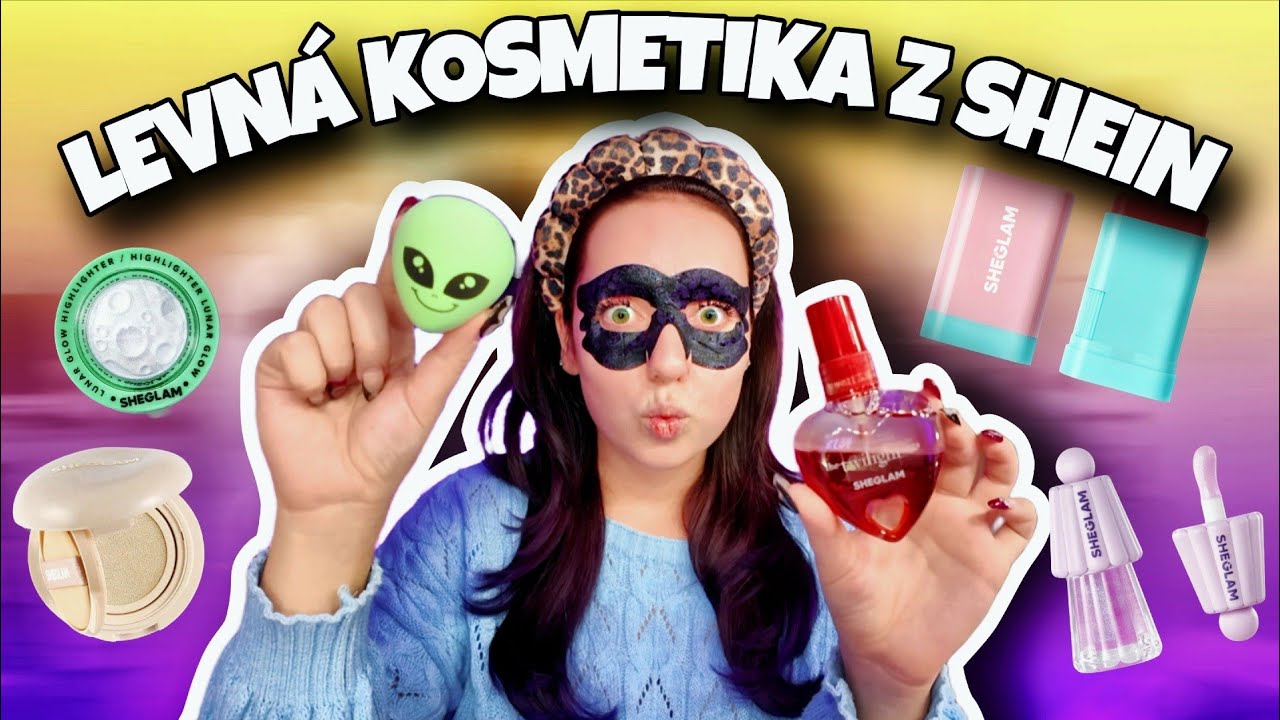 ZKOUŠÍM LEVNOU KOSMETIKU Z SHEIN / SKONČILO TO ŠPATNĚ?