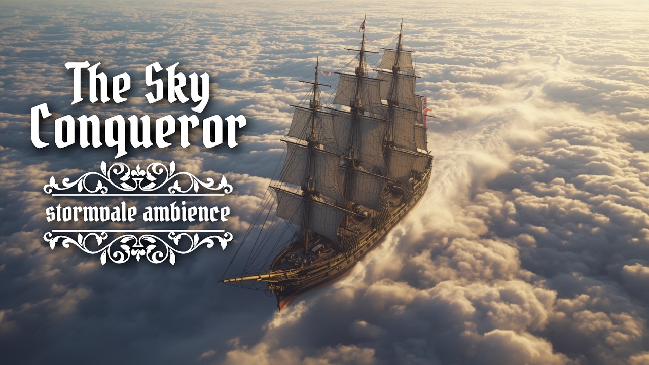 Immersive Pirate Music for Calm Sailing Ambience | The Sky Conqueror