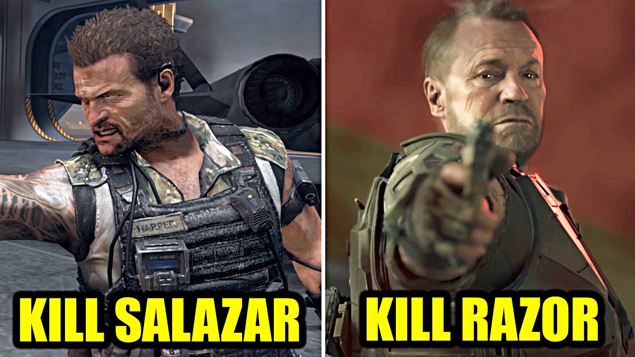Харпер убивает предателя в Cod: Black Ops2 против Cod: Black Ops7