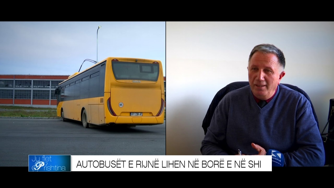 Autobusët e rinj lihen në borë e në shi - 15.12.2017 - Klan Kosova