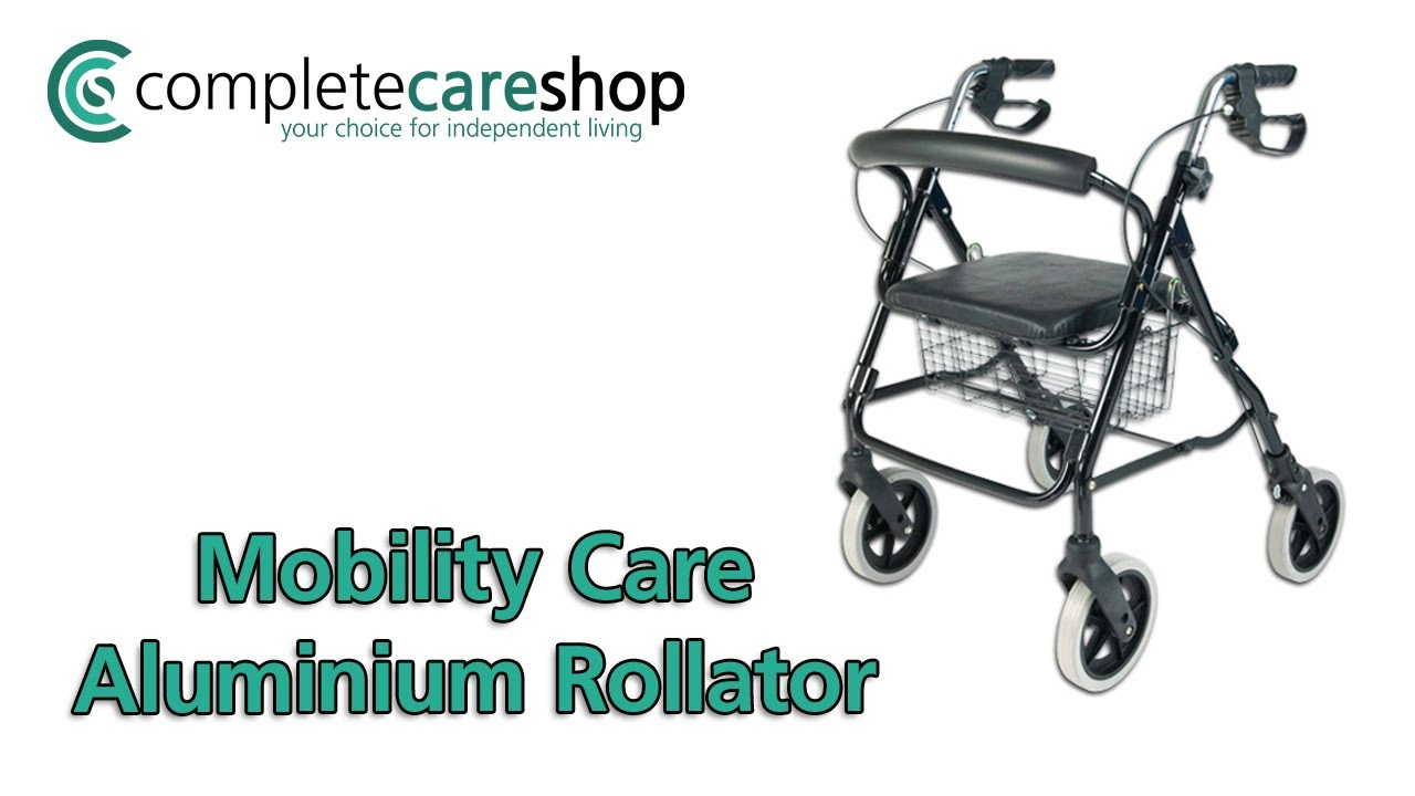 Aluminium 4 Wheeled Rollator Bag Basket - Ideal For Everyday Use