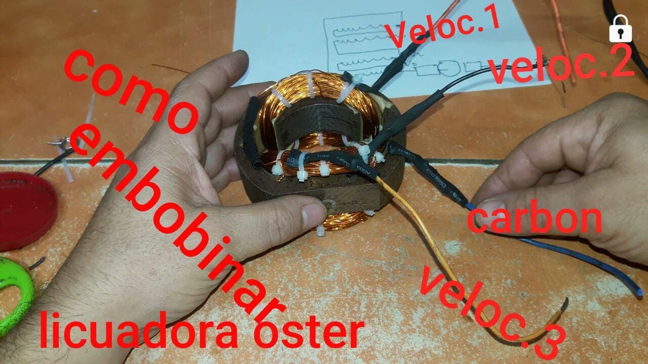 licuadora oster (embobinado)