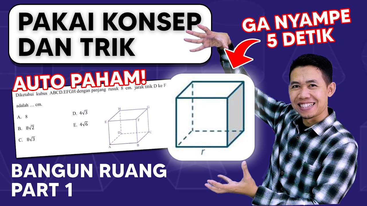 Dimensi Tiga Kelas 12 - Jarak Titik Ke Titik