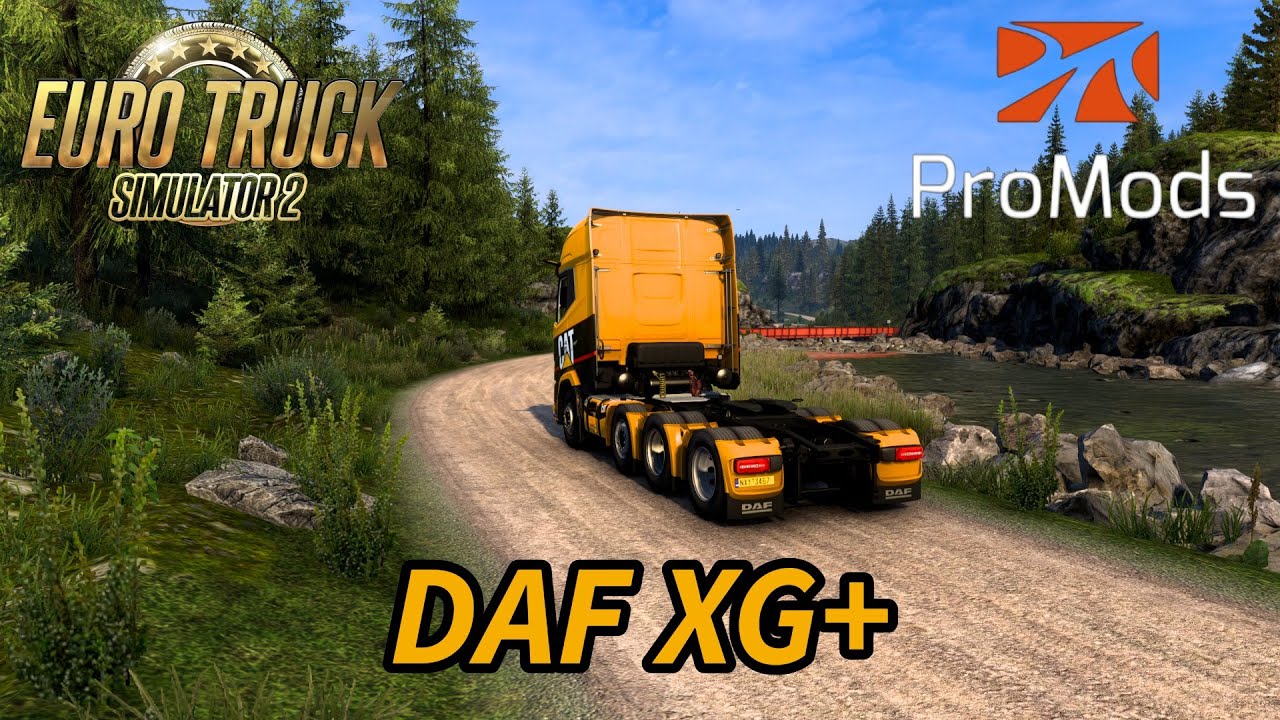 Ruta Off Road En Cantera De Kirkenes_DAF XG+ Carga De Tres Miniexcavadoras Electricas JCB 19C-E_ETS2