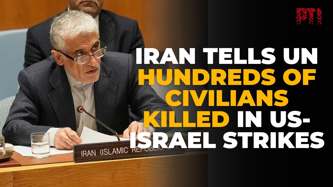 Iran tells the UN that hundreds of civilians have been killed and wounded in US-Israel strikes