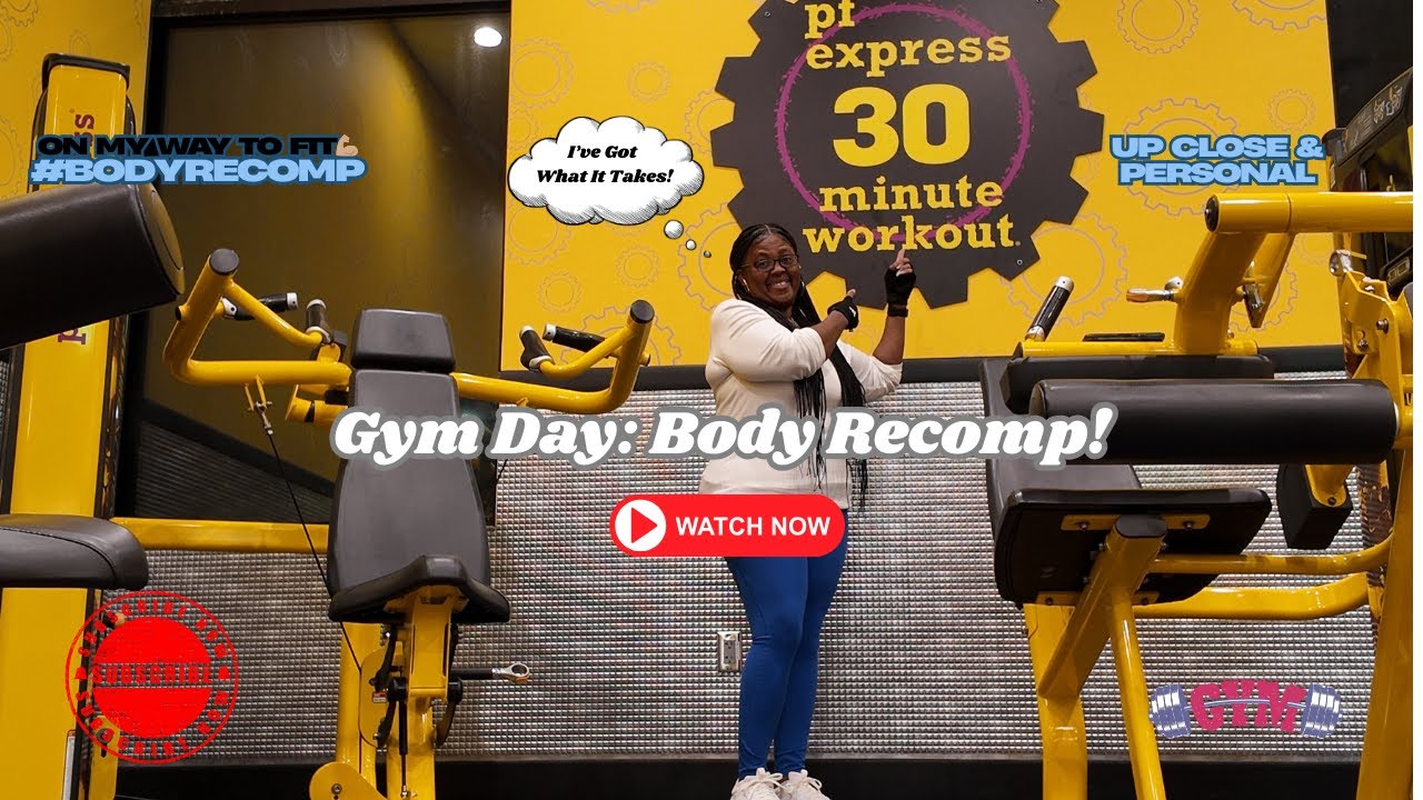 Gym Day: Body Recomp Era 💪🏽 | Reclaiming My Health from T2D, HBP & Obesity