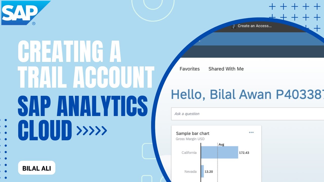 SAP Analytics Cloud: Create a Trail Account | SAC
