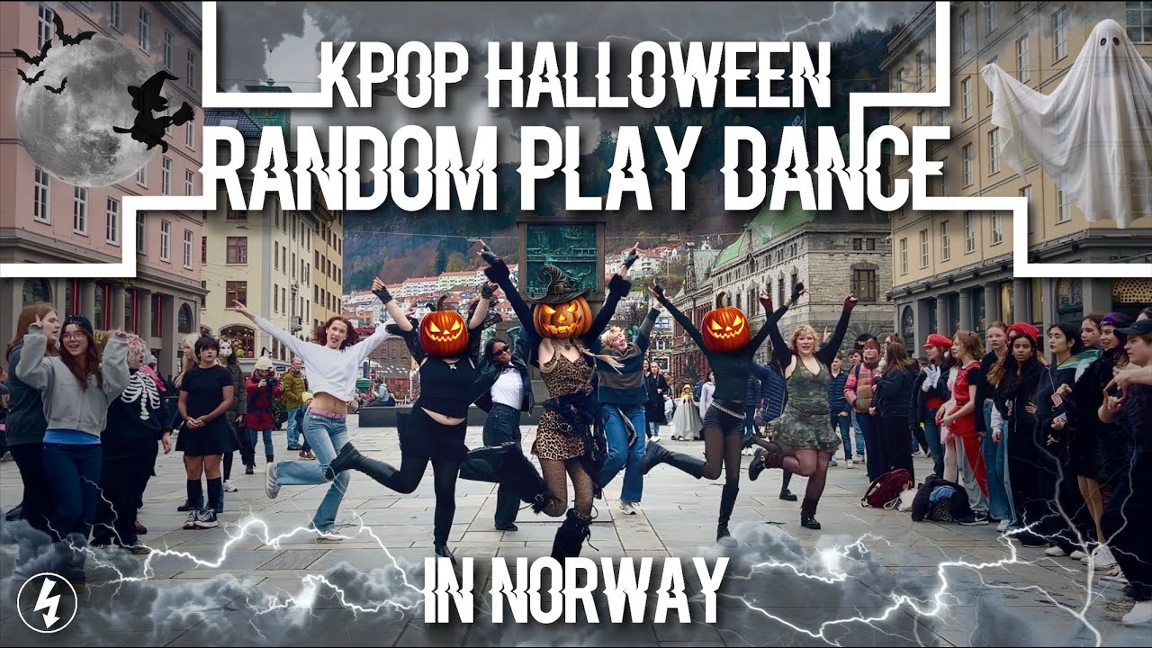 [KPOP IN PUBLIC NORWAY] HALLOWEEN RANDOM PLAY DANCE GAME 2024 [랜덤플레이댄스] BLVCKOUT DANCE CREW