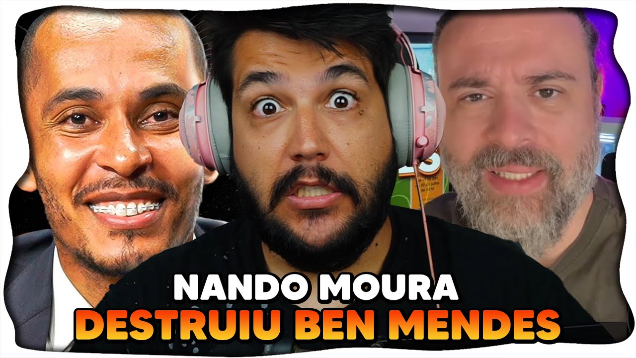 Nando Moura DESTRUIU o Ben Mendes após ele ENTRAR PRO PARTIDO MISSÃO