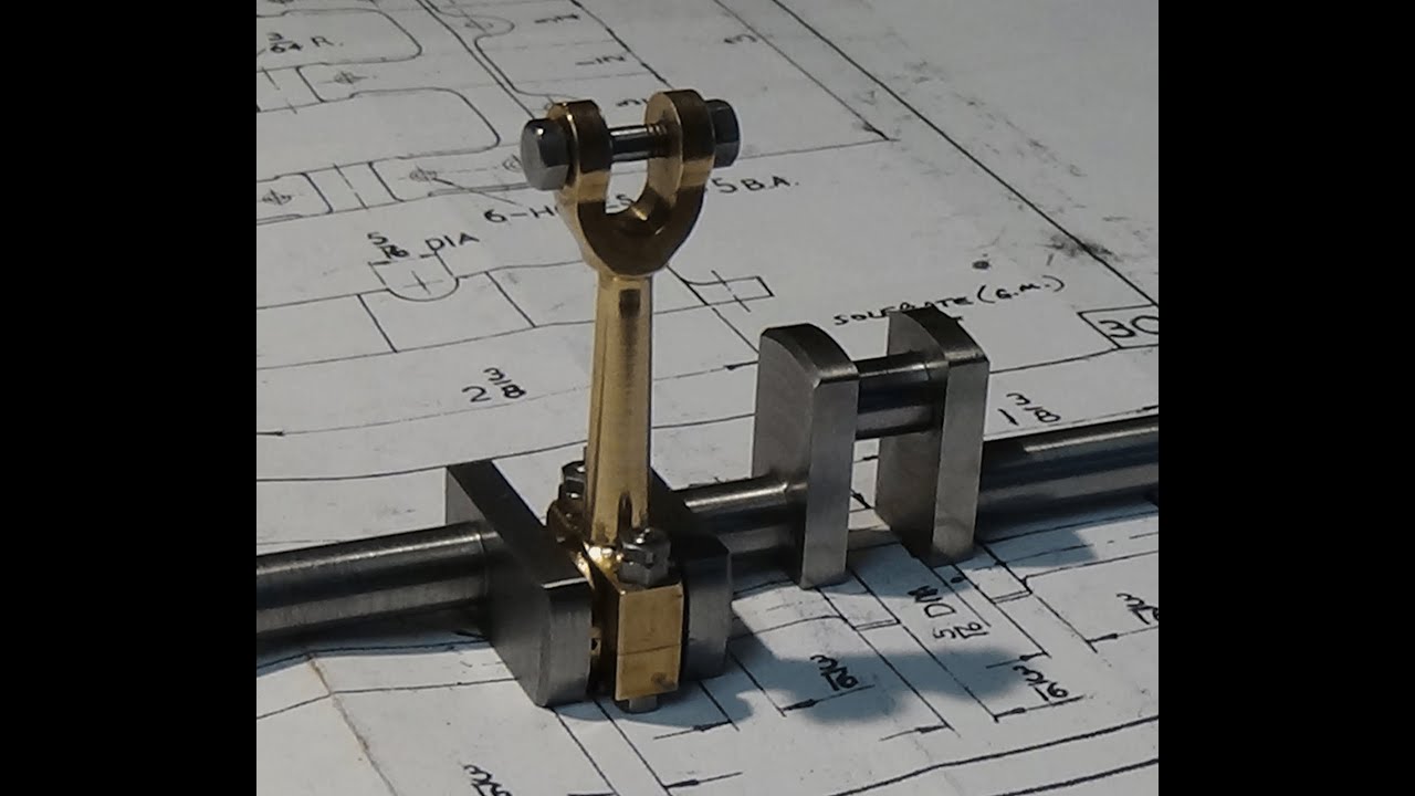 Stuart Turner Twin Launch Engine pt 8c crankshaft (final)