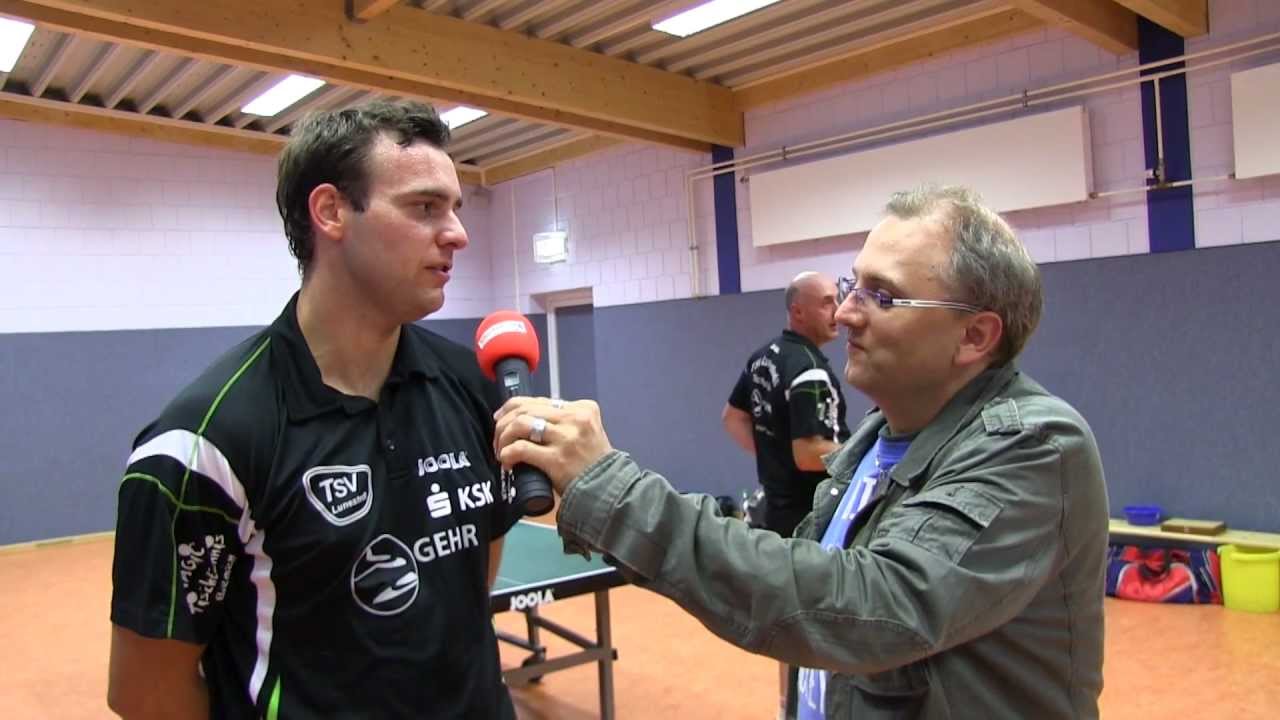 Tischtennis beim TSV Lunestedt - das Sonntagsjournal steht an der Platte