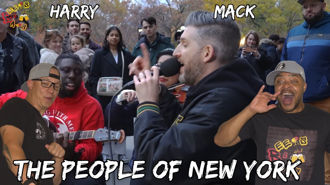 HARRY MACK JUST FREESTYLED N. Y. INTO SILENCE 😱🔥 | People of New York w/ Guitaro Reaction —