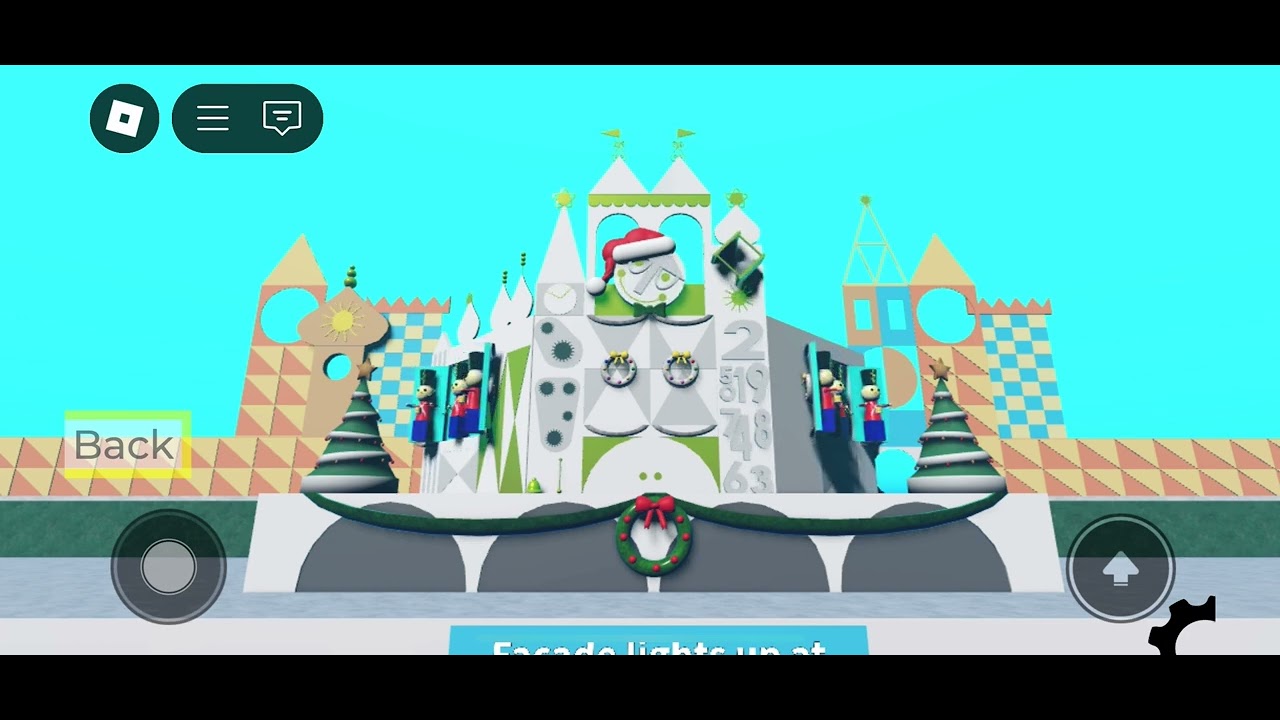It’s A Small World 3D Roblox Holiday Clock Parade
