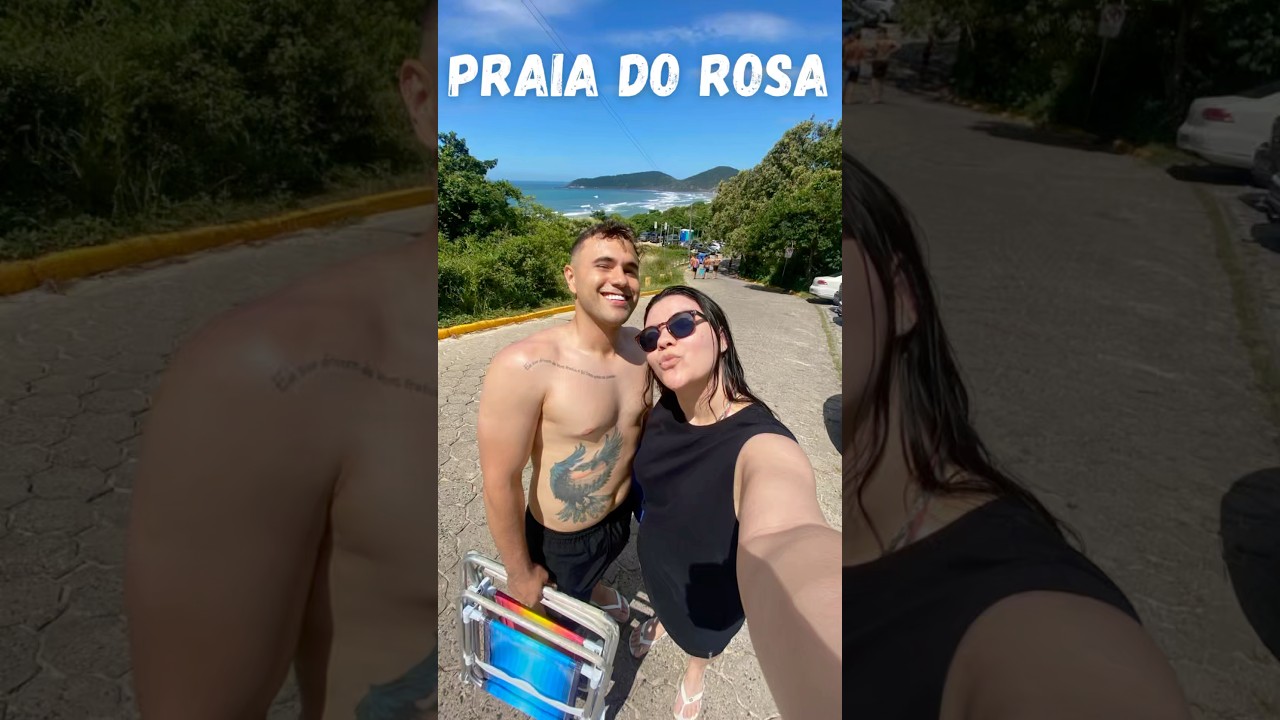 Praia do Rosa - Jedna z 10 najpiękniejszych plaż na świecie 🤩🌴🏄🏼&zwj;♂️🌊 #viralvideo #live #trip