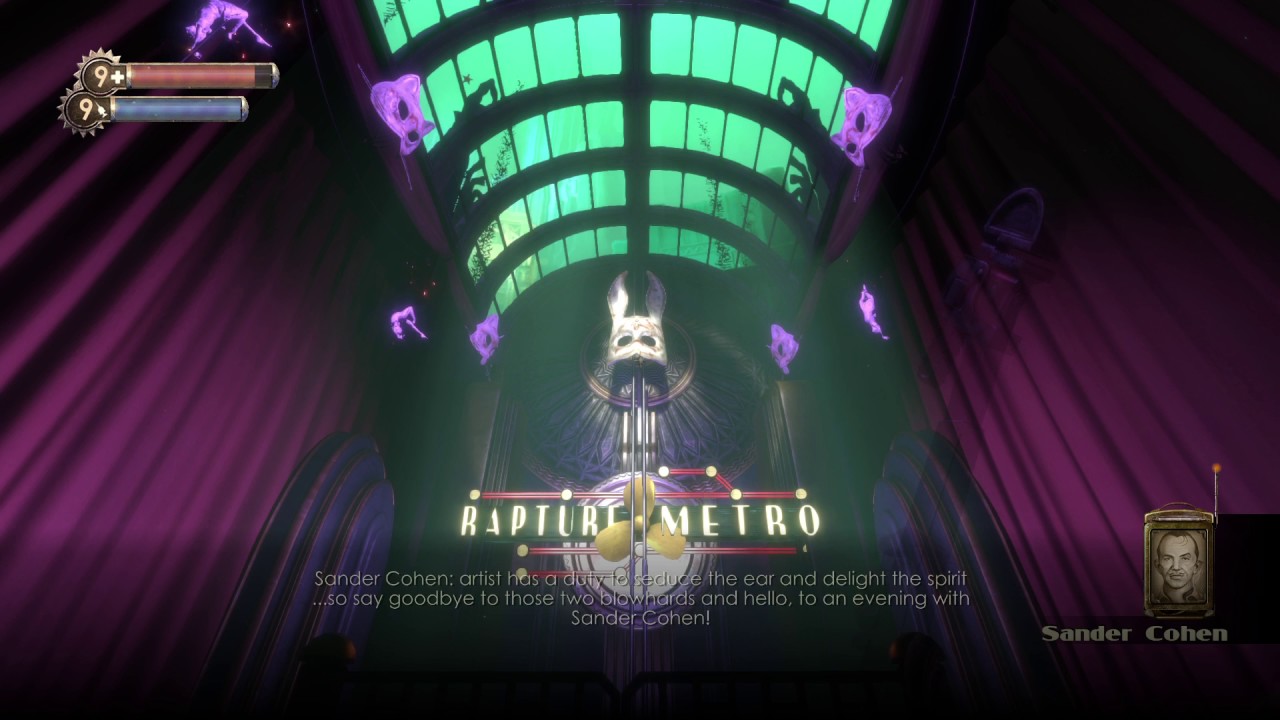 BioShock Sander Cohen Introduction