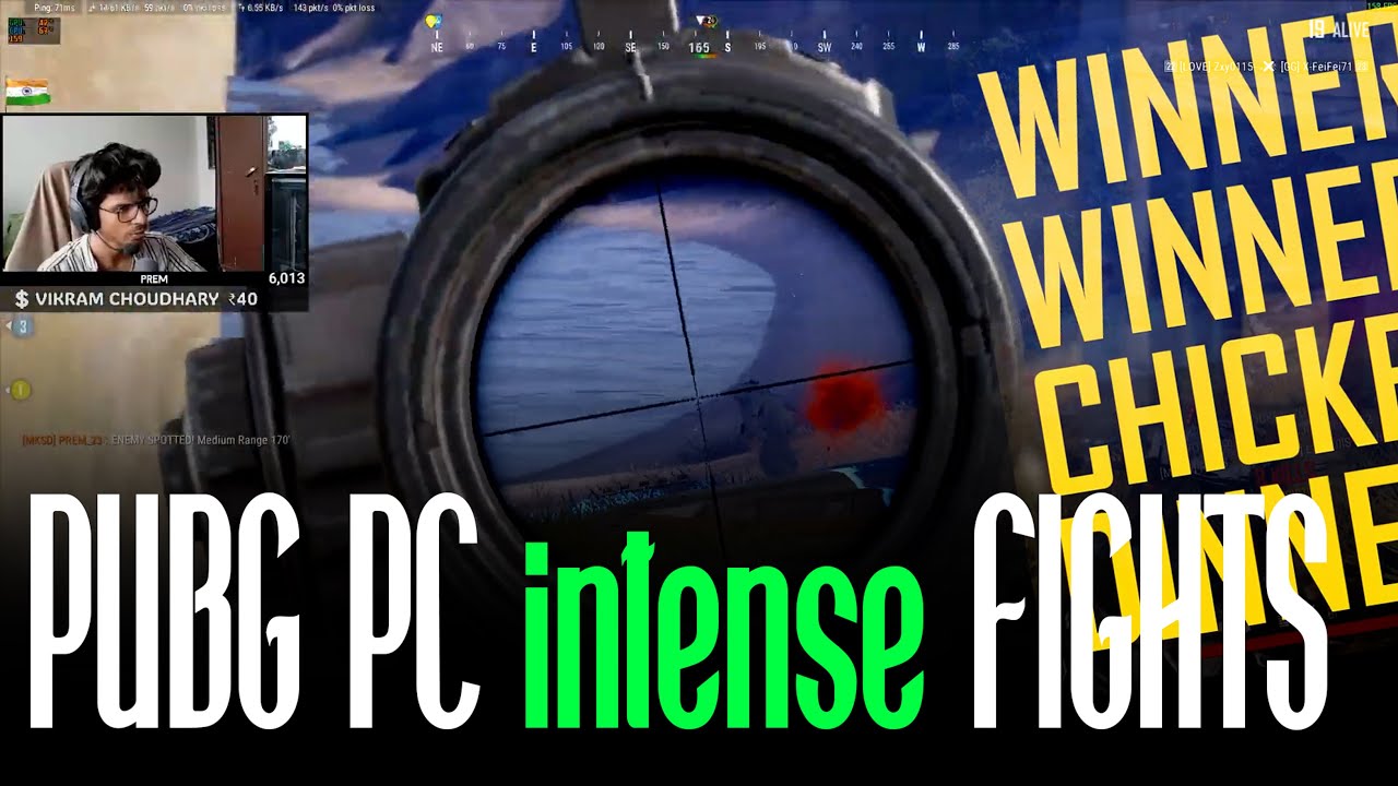PUBG PC INTENSE FIGHT - HIGHLIGHT - 01 - PREM Live