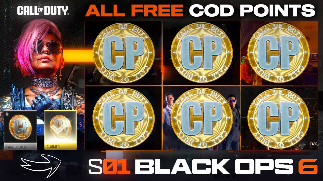 BLACK OPS 6 СЕЗОН 1: Как получить все бесплатные бонусные баллы