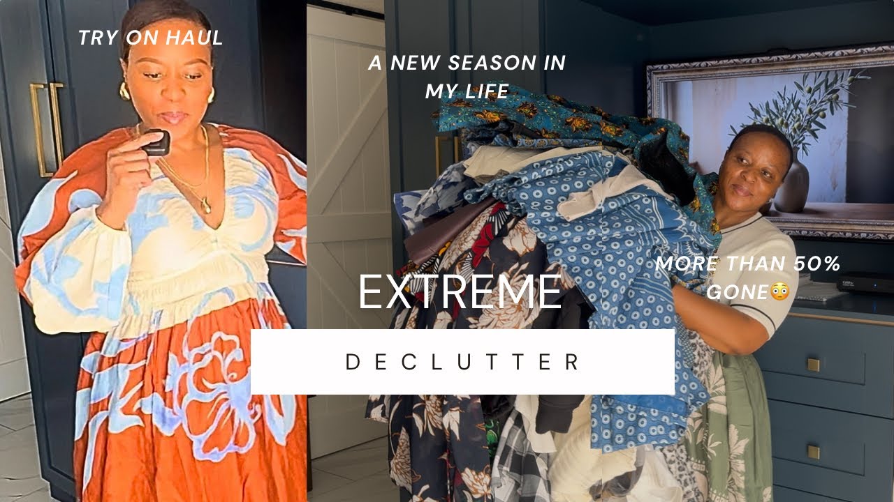 YOU ARE WHAT YOU WEAR: Closet declutter and shopping haul
