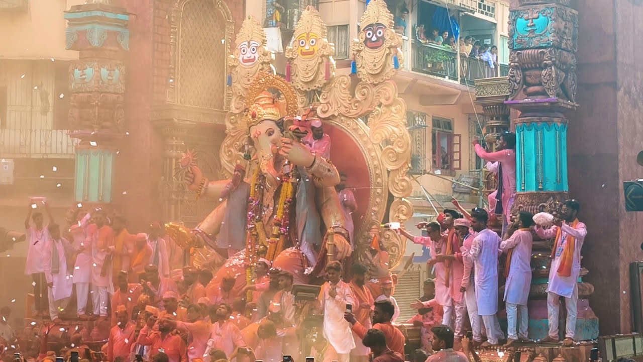 🥺Chinchpokli Cha Chintamani Visarjan 2024 | Mumbai Maha Visarjan Ganpati Video 2024 Vlog RUPESH DM