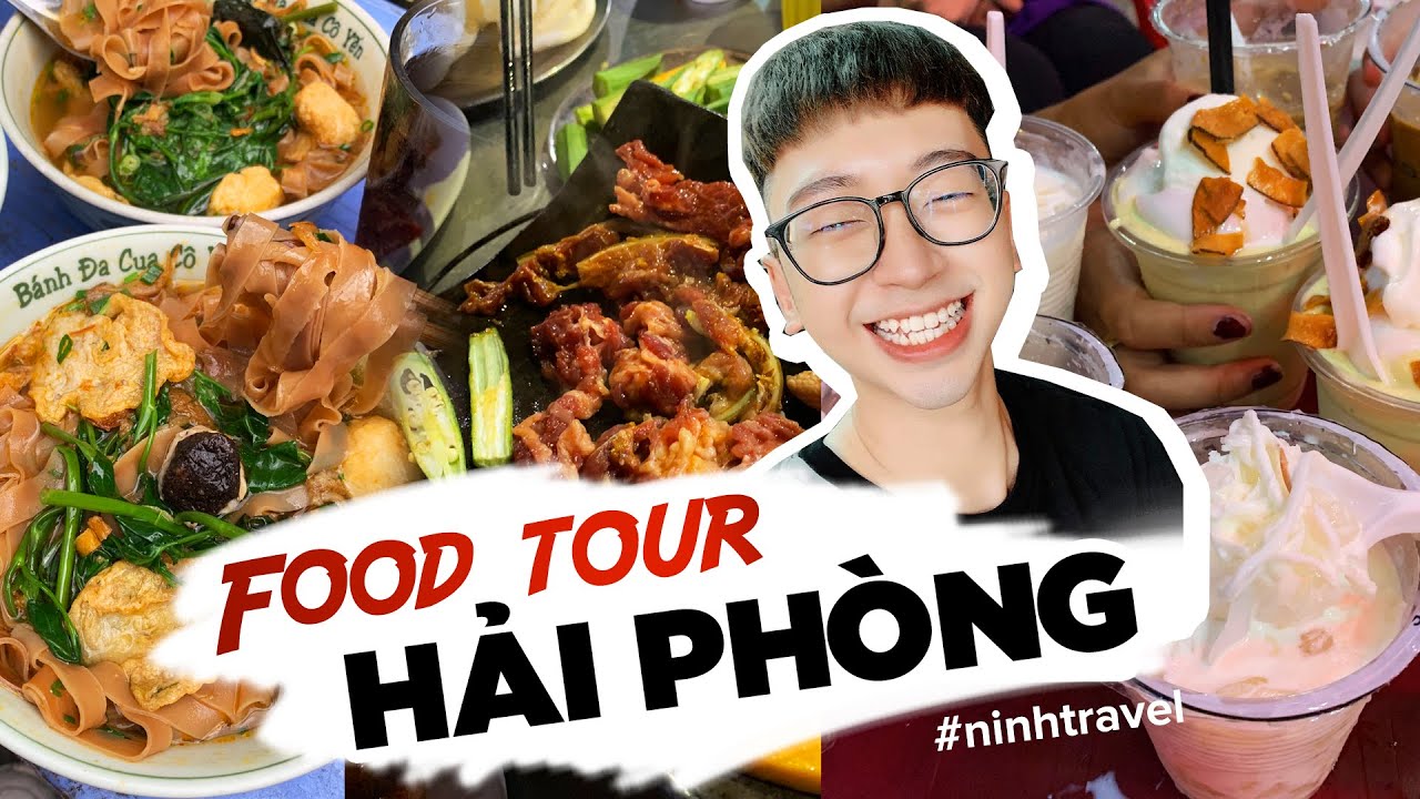 Ăn DỪA DẦM, BÁNH ĐA CUA HẢI PHÒNG và dê nướng ngói ngon tuyệt đỉnh! // Food Tour Hải Phòng (Tập 2)