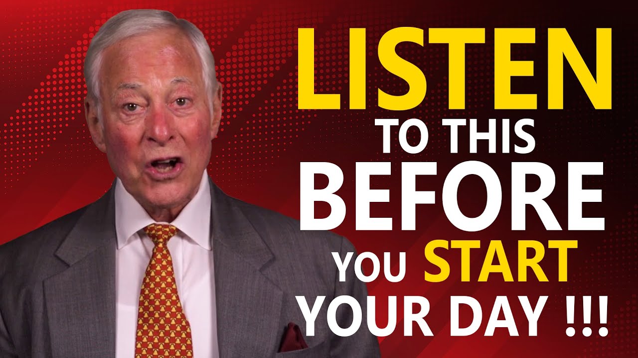 Start your day RIGHT!  Brian Tracy Leaves the Audience SPEECHLESS