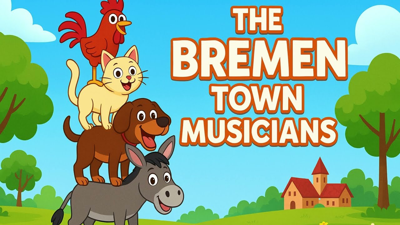 The Bremen Town Musicians Tale | animated tales for kids
