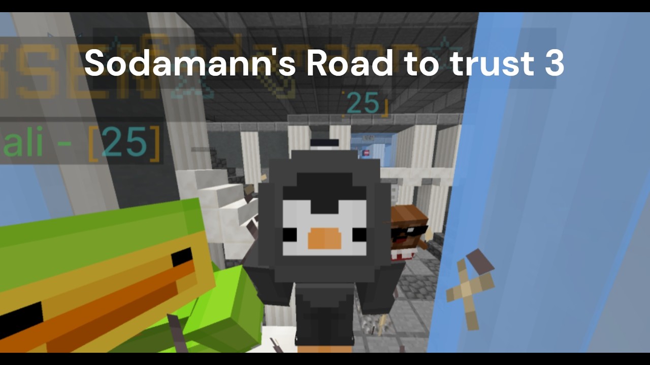 Sodamann's road to trust tier 3