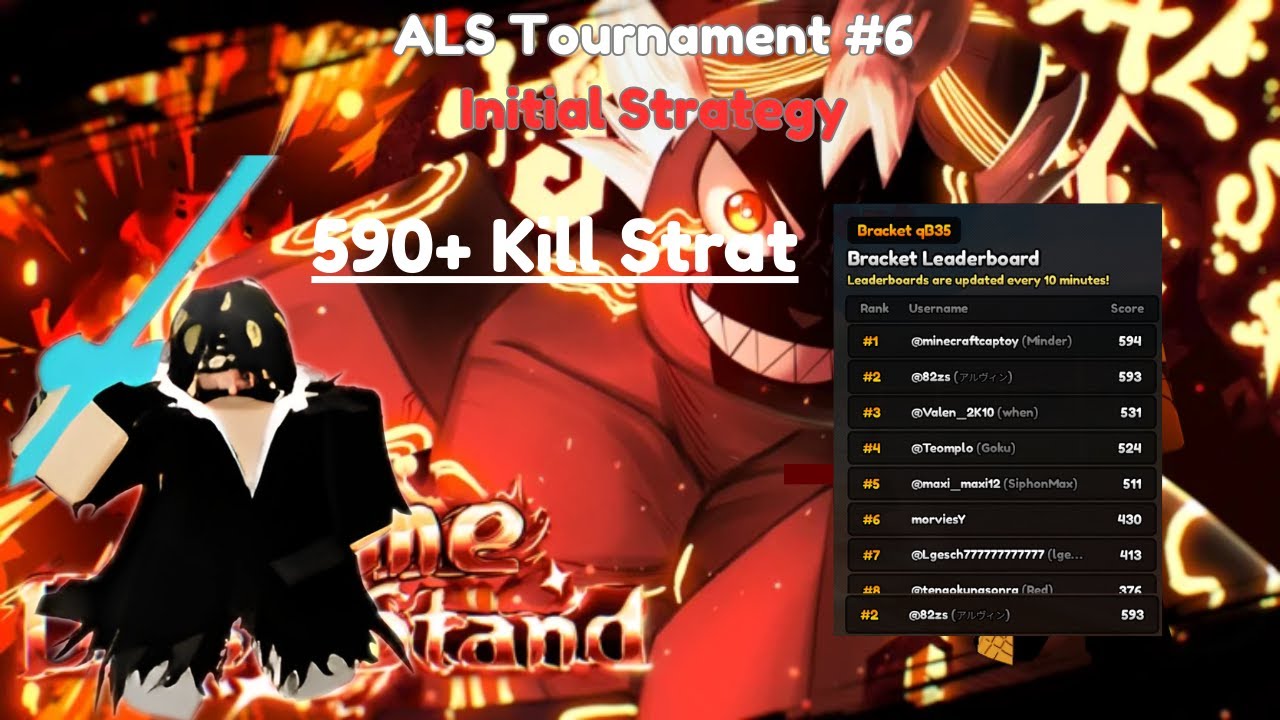 ALS Tournament #6 590+ Kills [Initial Strategy]