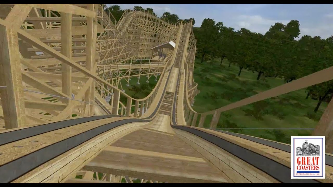 GCI Big Fun Wooden Compact Roller Coaster Concept POV IAAPA 2012