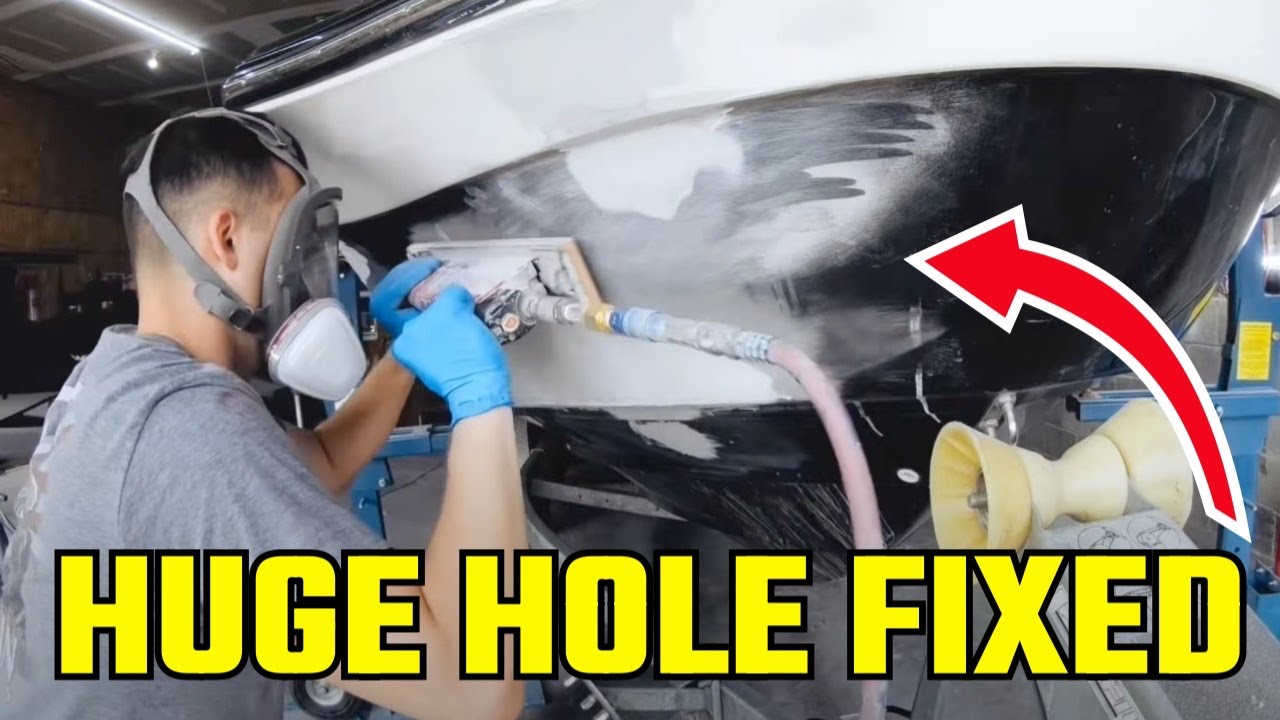 I Repair a Wrecked Boat in 15 Minutes