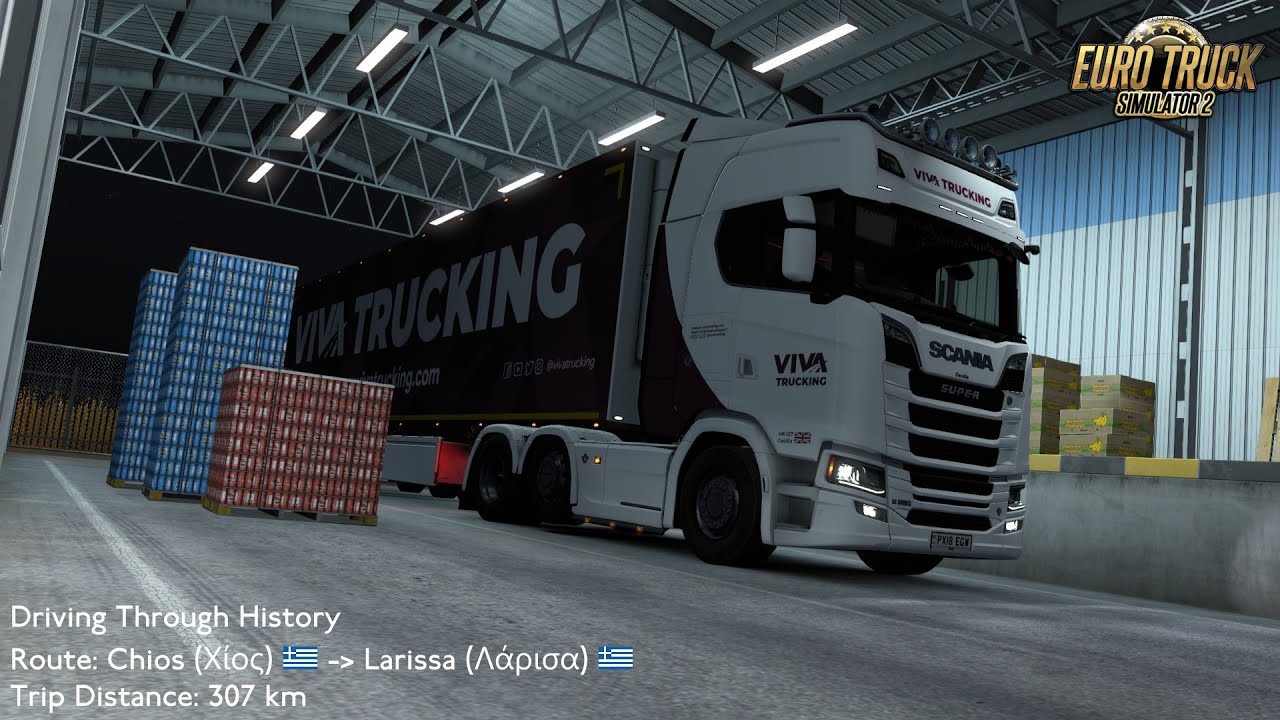 Euro Truck Simulator 2 - Driving Through History #roadto500k